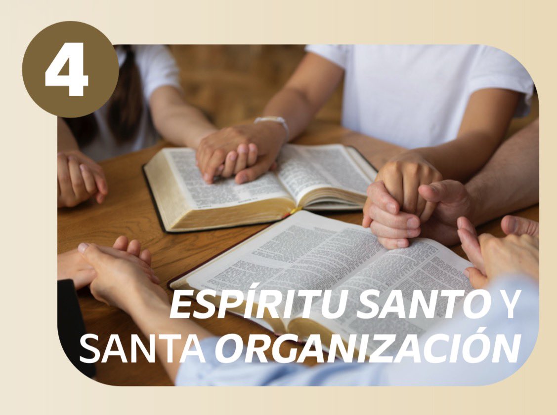 cesarterronesm's tweet photo. Día 4
Un dirigente lleno del Espíritu Santo
se caracteriza por su humildad, discernimiento y disposición al servicio, incluso por sus cualidades personales. #TodoPorTodo #ANoP https://t.co/9nDA78ZCGR