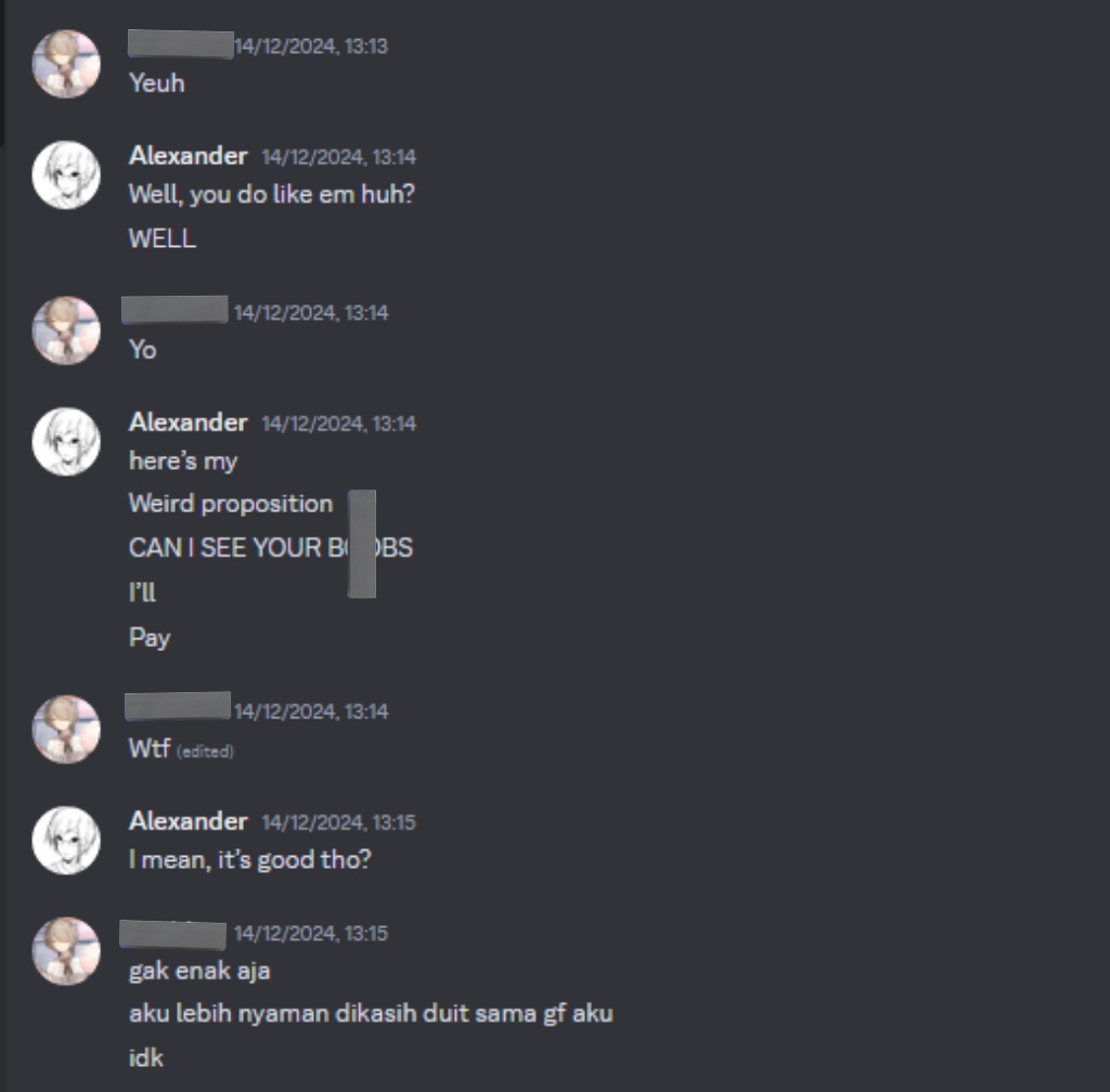 Minus6ixx's tweet photo. TW: SEXUAL HARASSMENT &amp; GROOMING (A thread) 
So this is a rather old case, but lately I've heard that this predator is still lurking around searching for victims, and i decided why not bring it up again? This pred is mostly online on discord, and he has 2 accounts. https://t.co/3VwRvHIUHc