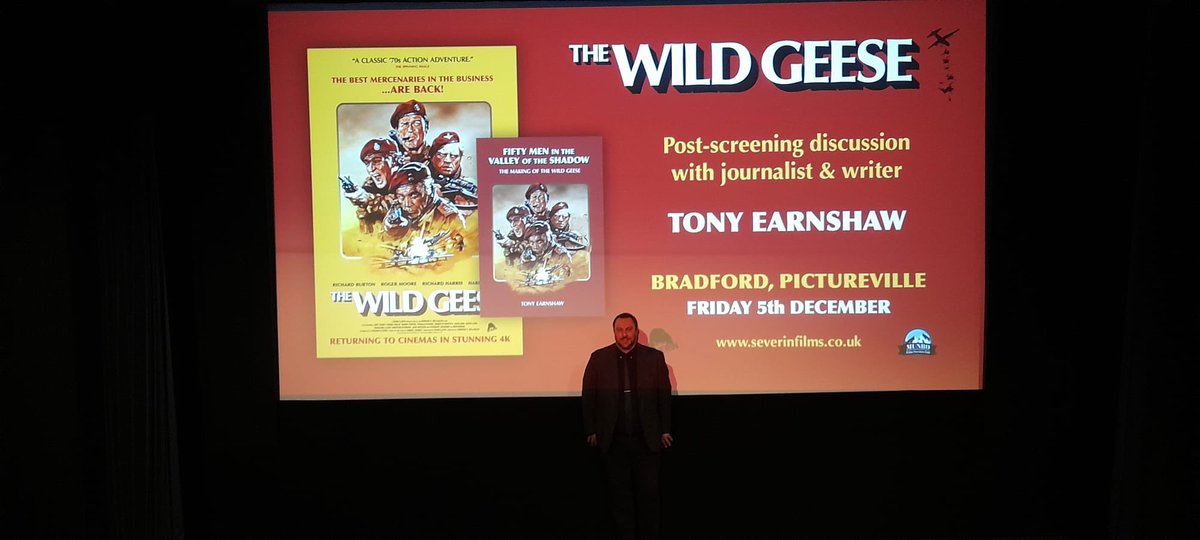 The Wild Geese has been out on re-release, so it was the perfect opportunity to reminisce about it with those fine fellows <a href="/FightingOnFilm/">Fighting On Film - The War Movie Podcast</a> Their latest edition, featuring myself, is here 👇<a href="/SeverinFilms/">Severin Films</a> <a href="/munrofilms/">Munro Film</a> <a href="/AimPublicity/">Aim Publicity</a>