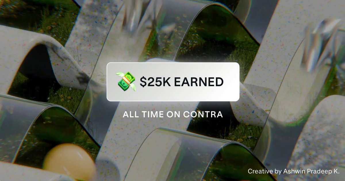 fedir_davydov's tweet image. I made it. 25K earned this year.

This is the first year where I earned more from freelancing than from my full-time job.

I’m incredibly grateful to my amazing clients who trusted me with their projects, and to the @contra  platform for giving designers like us the freedom to…