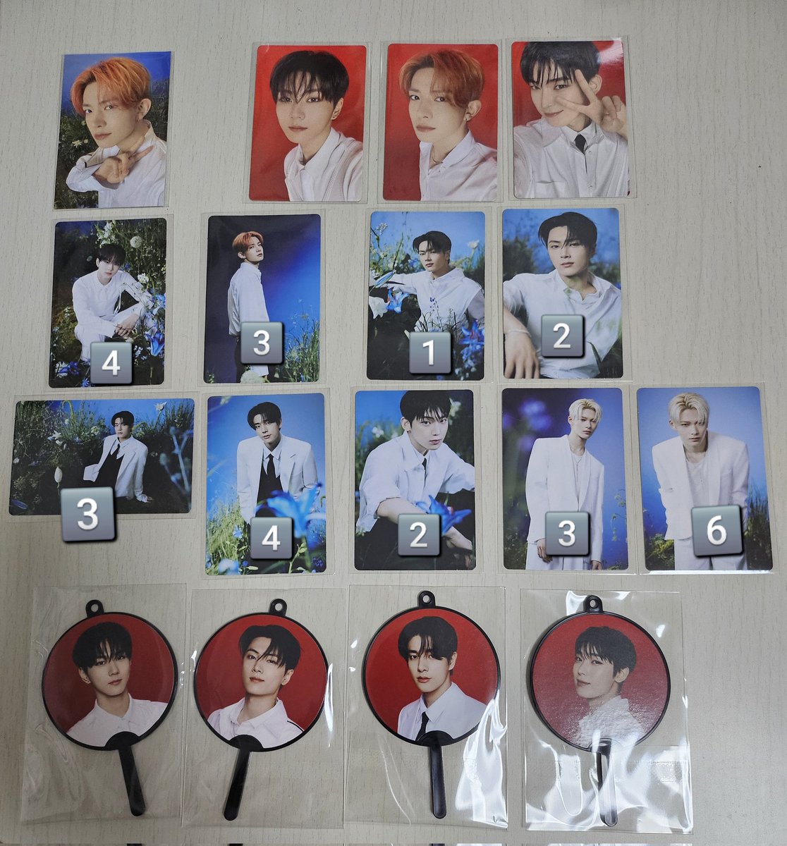 ENHYPEN交換 WTL final 【譲】購入特典 ヒスン トレカ 背景赤は同種 他