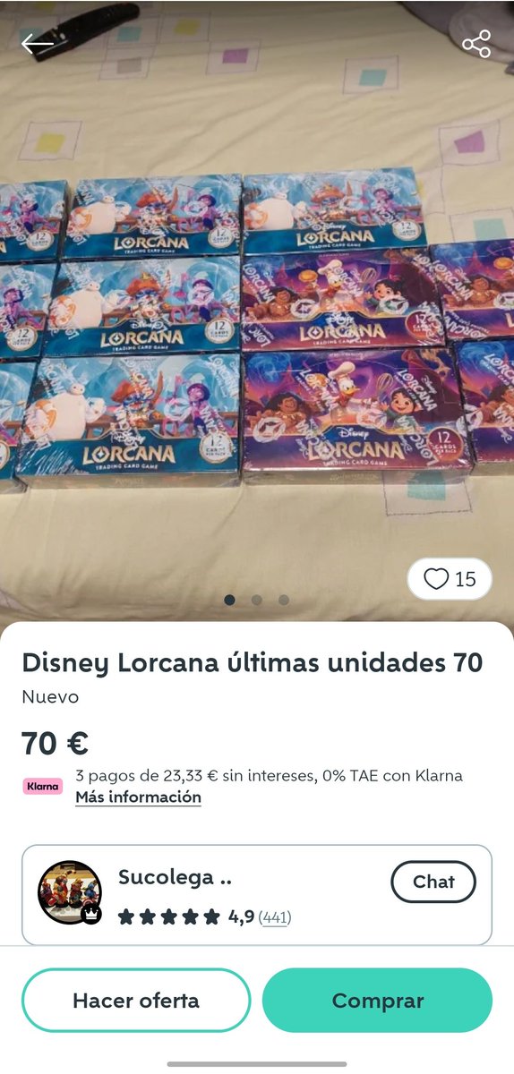 franmtg17's tweet photo. @Cinesa @Cines_Kinepolis revisad que vuestros cines no pierden la promocion de #Zootopia2 con @DisneyLorcana

Algunas cajas y cartas se están extraviado, este perfil es de 28924 Alcorcón.

¡Reventa en Wallapop!
https://t.co/FFsAirbNxs https://t.co/KtOuPObYkR
