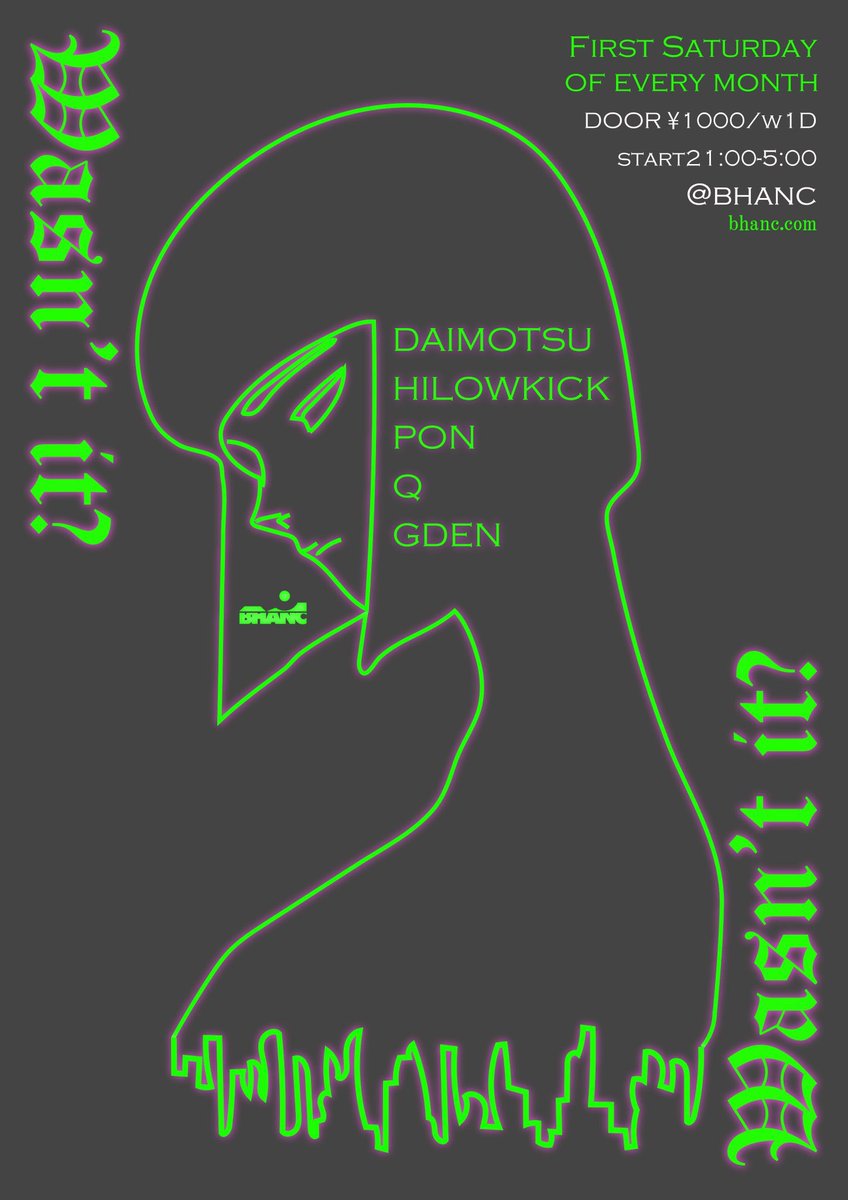 djdaimotsu's tweet photo. 本日bhancよろしくお願いします https://t.co/jbVT5Iysp0