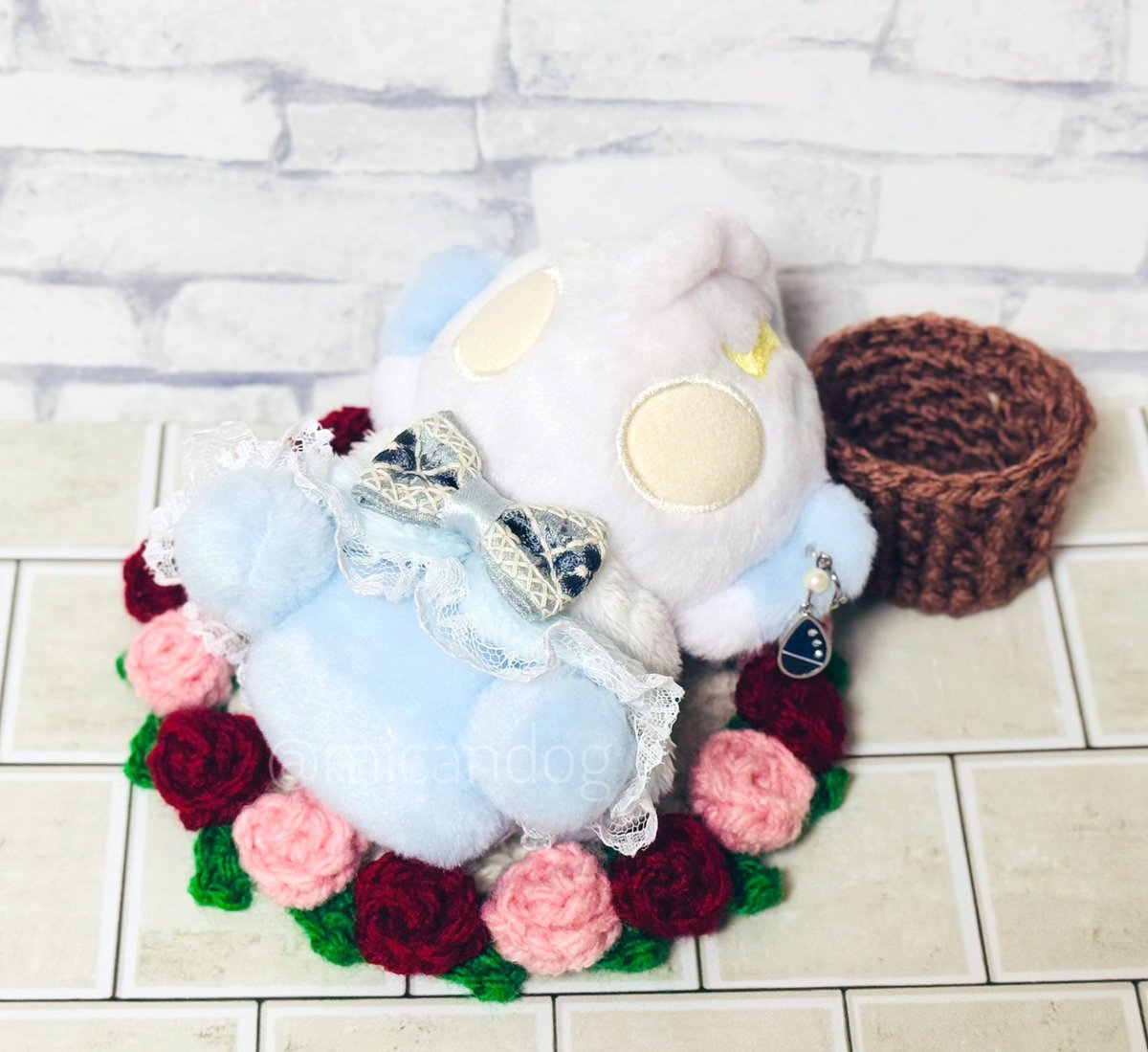 こっちは母親が作ったお花のコースター