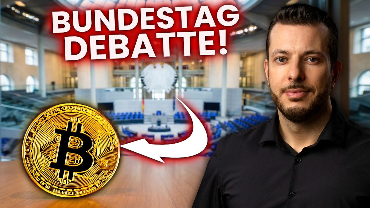 Im Bundestag wurde gestern über Bitcoin diskutiert. 🇩🇪👀 Dabei ging es um  die Haltefrist, eine $BTC-Reserve und vieles mehr. 🧐 Wie haben sich die  Parteien positioniert? Bleiben Gewinne doch steuerfrei? 🤔 Heute