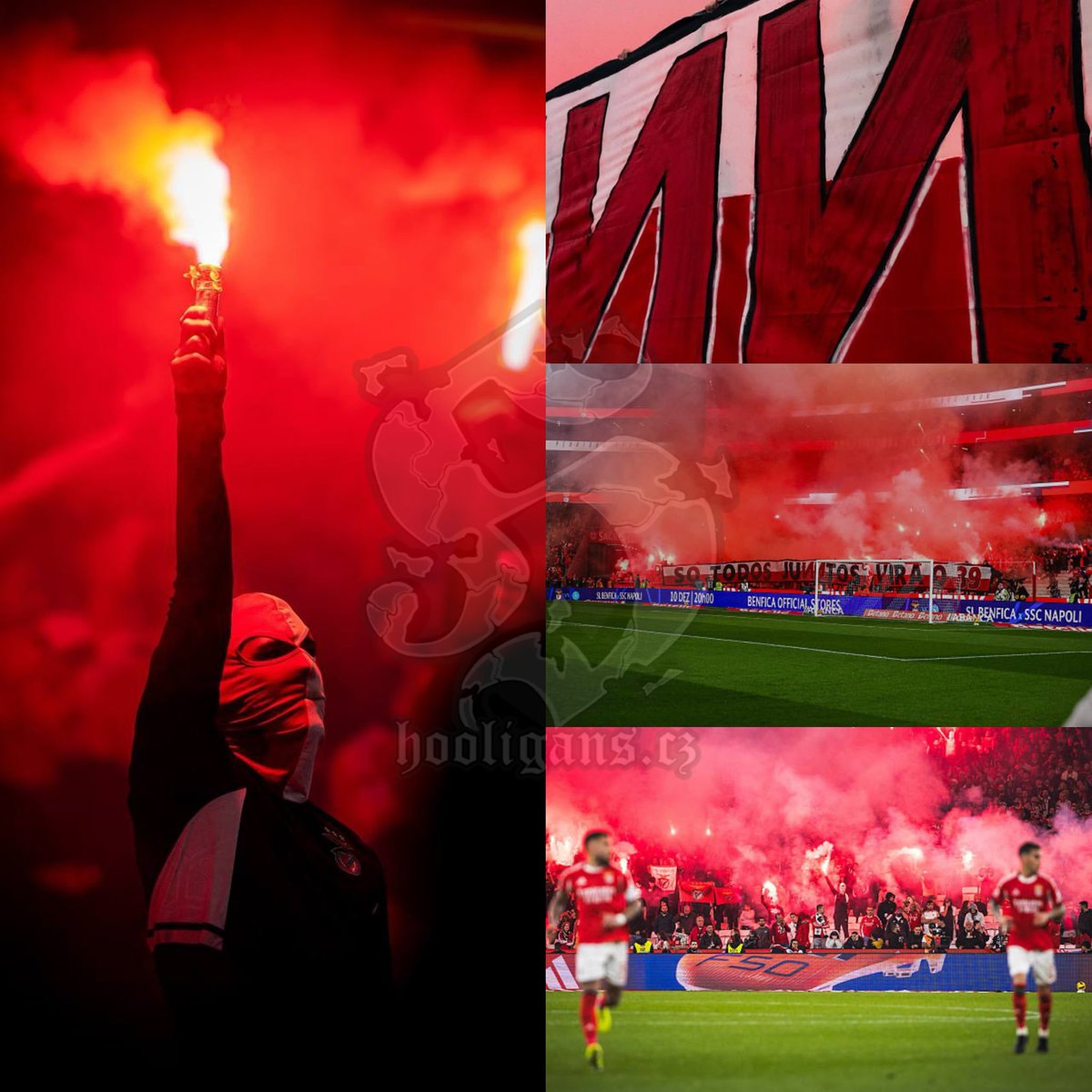 05.12.2025🇵🇹Benfica - Sporting CP, No Name Boys (Benfica) pyroshow, click for more here: hooligans.cz/2025/12/06/ben…

All in one place. Tap to download.
🔗 hooligans.cz/app