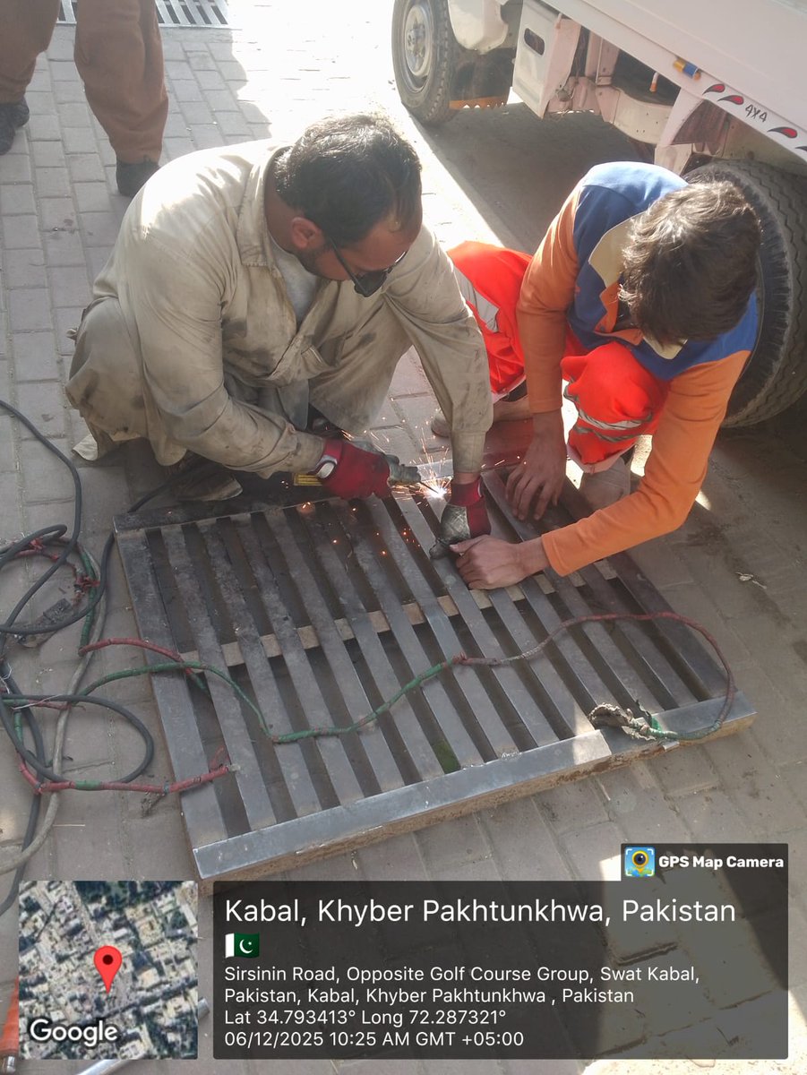 On the directions of the <a href="/CSKPOfficial/">Chief Secretary Khyber Pakhtunkhwa</a> and the DC Swat, Kabal carried out inspections and corrective work on open and weak manholes in the sub-division. Several manholes were properly covered/Fixed, and the effort will continue to ensure public safety