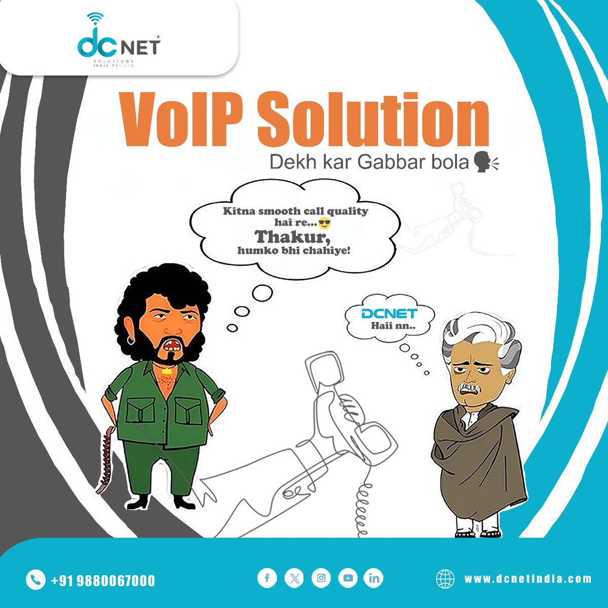 dcnetindia's tweet photo. 𝐆𝐚𝐛𝐛𝐚𝐫 𝐤𝐨 𝐛𝐡𝐢 𝐩𝐚𝐬𝐚𝐧𝐝 𝐚𝐚𝐲𝐢 𝐃𝐂𝐍𝐞𝐭 𝐤𝐢 𝐬𝐦𝐨𝐨𝐭𝐡 𝐜𝐚𝐥𝐥 𝐪𝐮𝐚𝐥𝐢𝐭𝐲!
.
.
Upgrade your communication with DCNet VoIP Solutions and make every call crystal clear. 🔥📞

#DCNetIndia #VoIPSolution #VoIPCalling #BusinessCommunication https://t.co/4xQHlGppL9