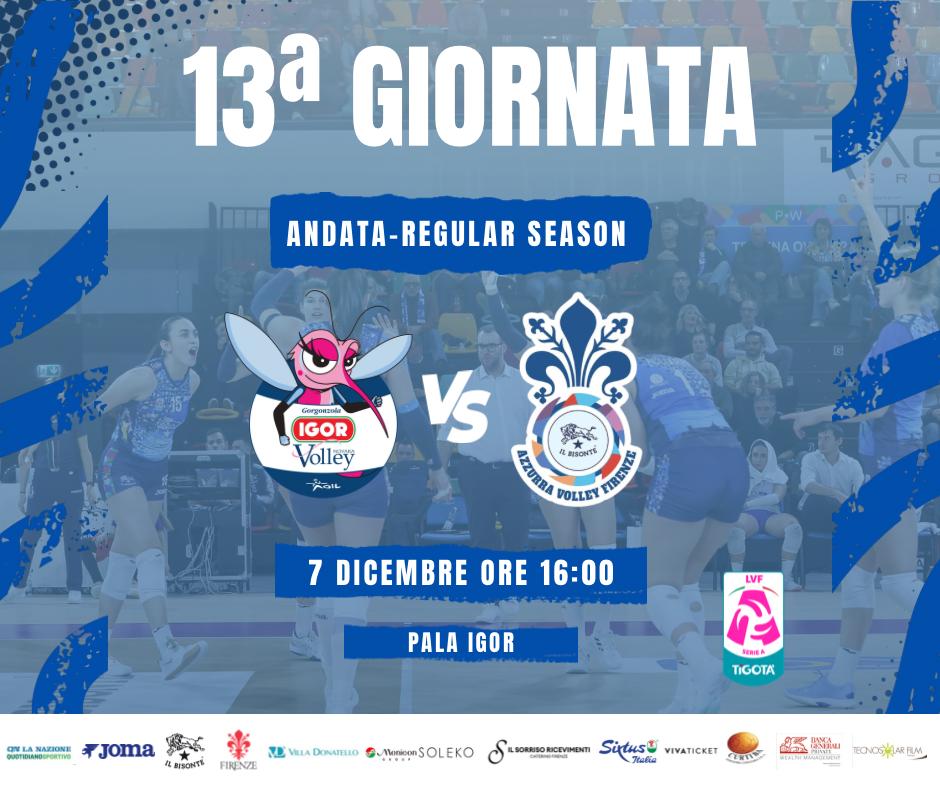 💥 Domani alle 16 bisontine in trasferta contro la <a href="/IGOR_Volley/">Igor Volley Novara</a> per l'ultima giornata del girone d'andata🏐🏐 

▶️ Leggi tutto qui: azzurravolleyfirenze.it/il-bisonte-a-n…

#ilbisontevolley #serieA1 #tatanka #bisontine #FirenzeSiamoNoi