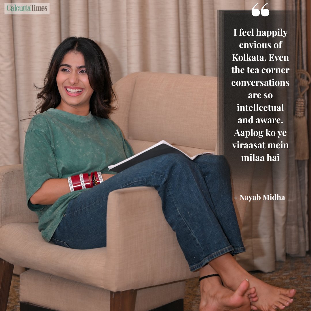 Calcutta_Times's tweet image. Spoken word artiste Nayab Midha on keeping poetry human, reimagining tradition, and choosing authenticity over applause - all while falling a little bit in love with Kolkata.
#NayabMidha #SpokenWord #PoetryCommunity #KolkataArts #Authenticity #PoetLife #CreativeConversations