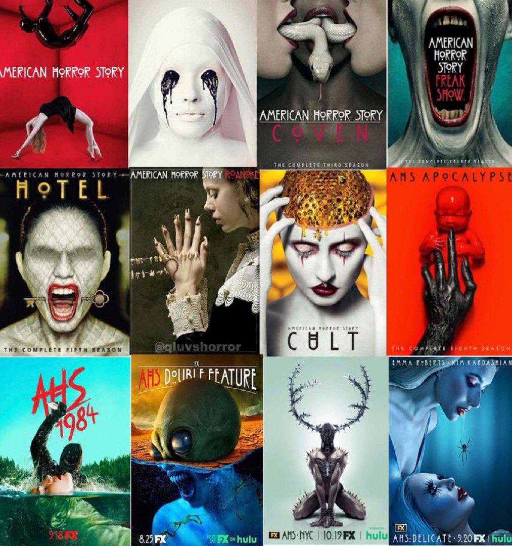 Which American Horror Story season had the best posters? 🖼️
