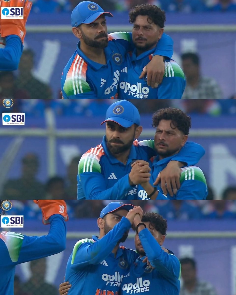 Mostlykohli's tweet image. Kohli - Kuldeep doing couple dance 😭❤️