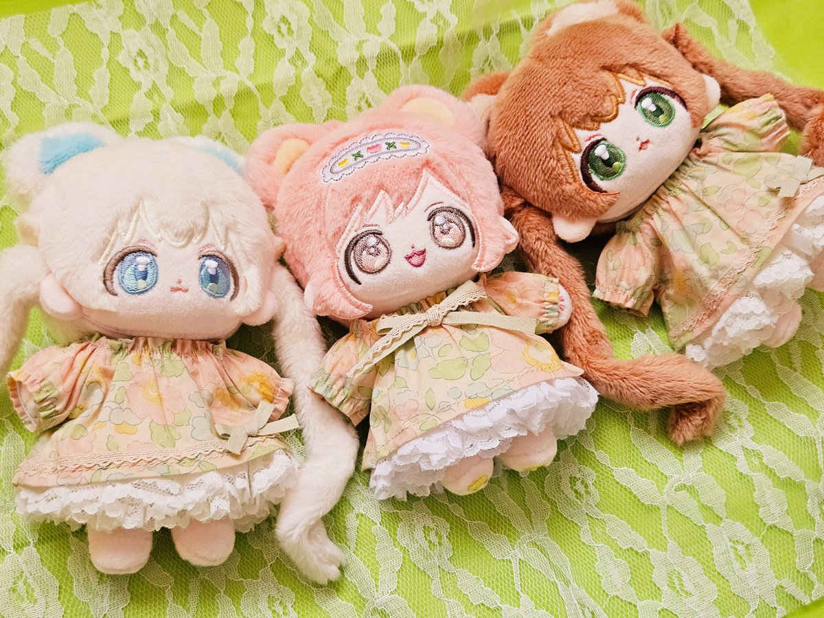 🩵🩷💚 #みるくとさとうのクローゼット