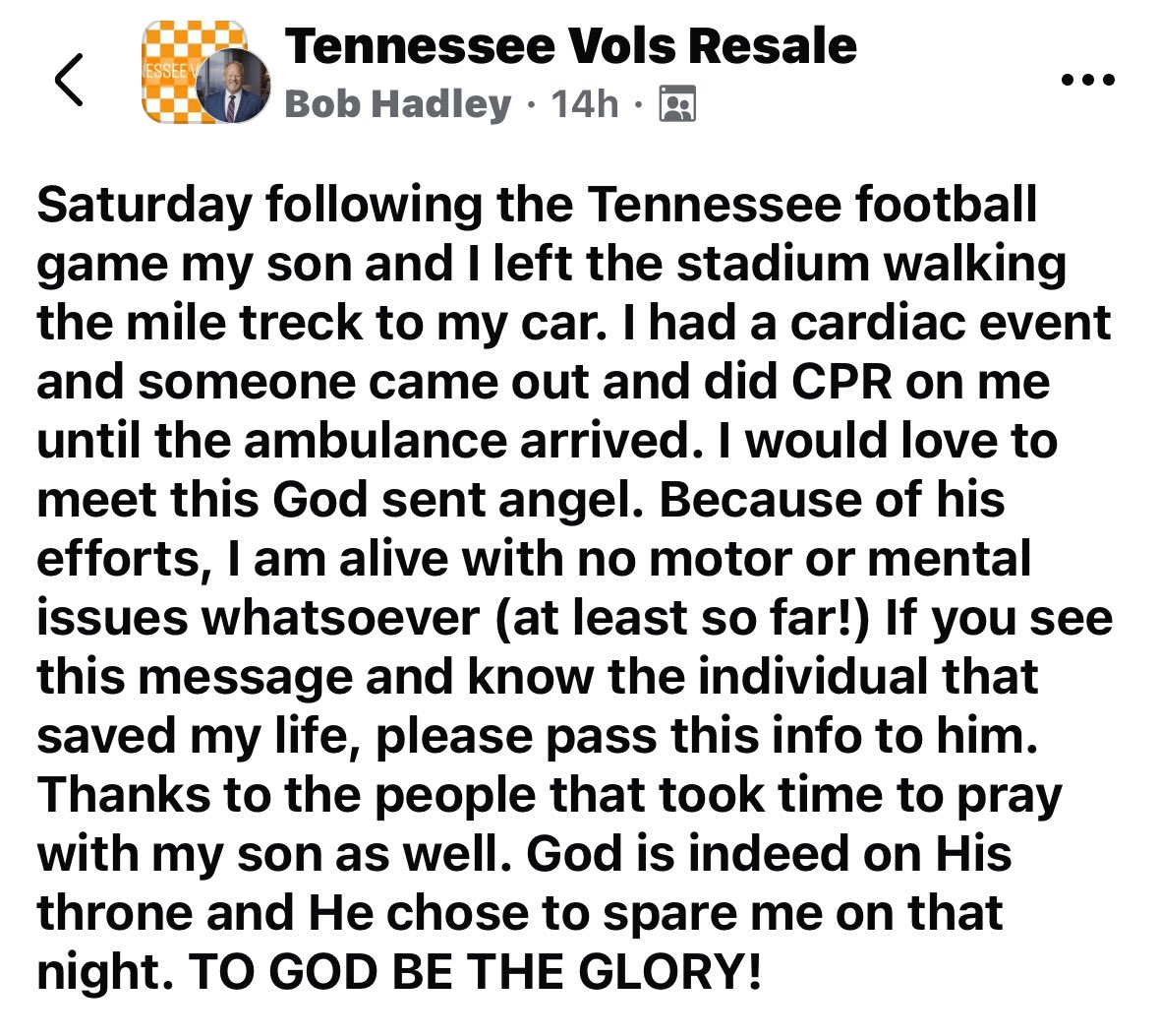 Vol Nation, do your thing! Always so proud to be a Volunteer!