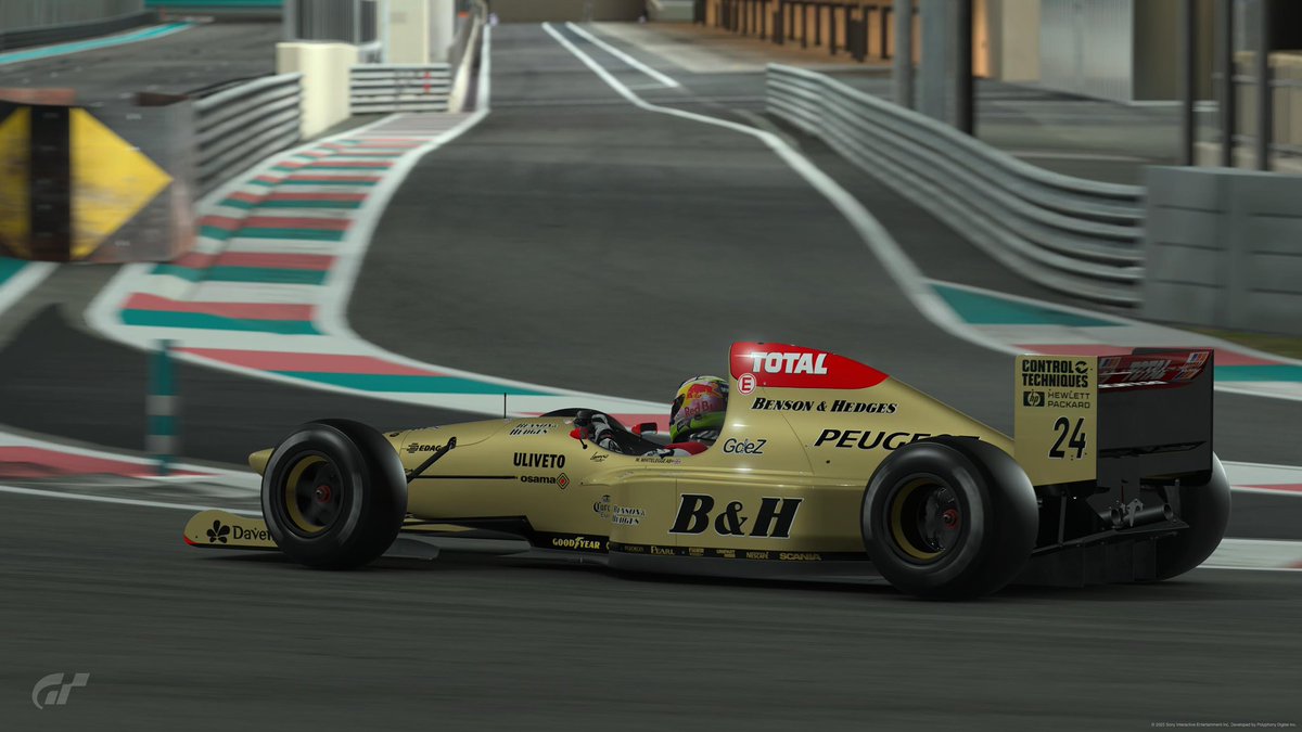 Mark_Whitelegge's tweet photo. Sublime. #GT7 #JordanF1 #ForEddie https://t.co/IvXSuVRGpv