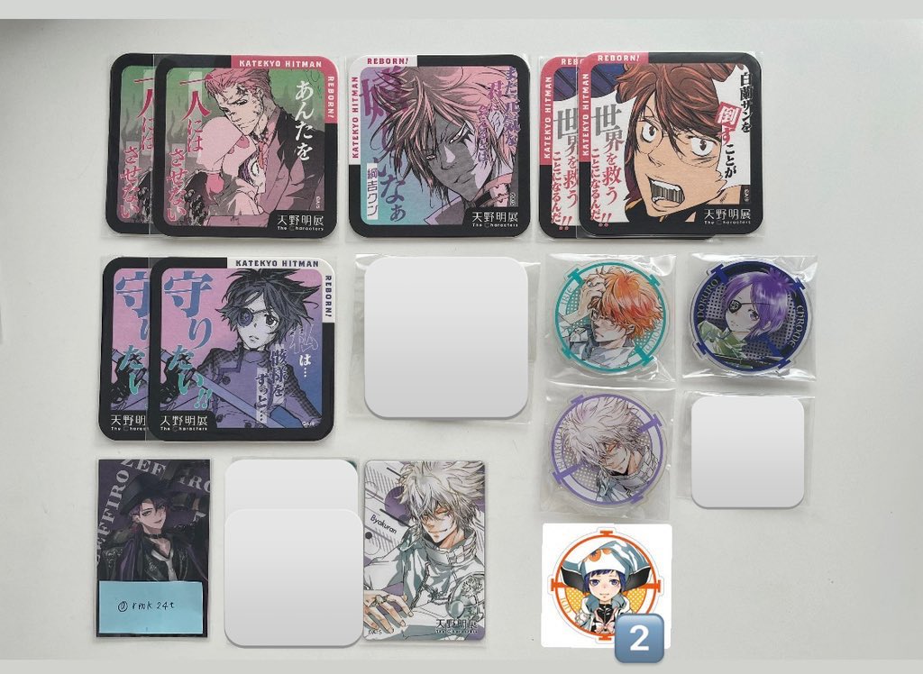 譲渡/交換】天野明展 家庭教師ヒットマンREBORNリボーン アクリル