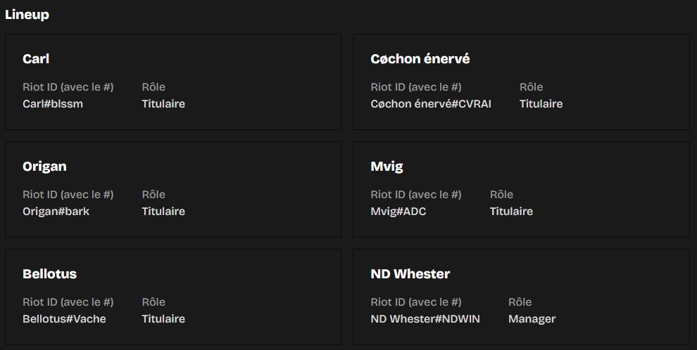 NewDawn Esport tweet media