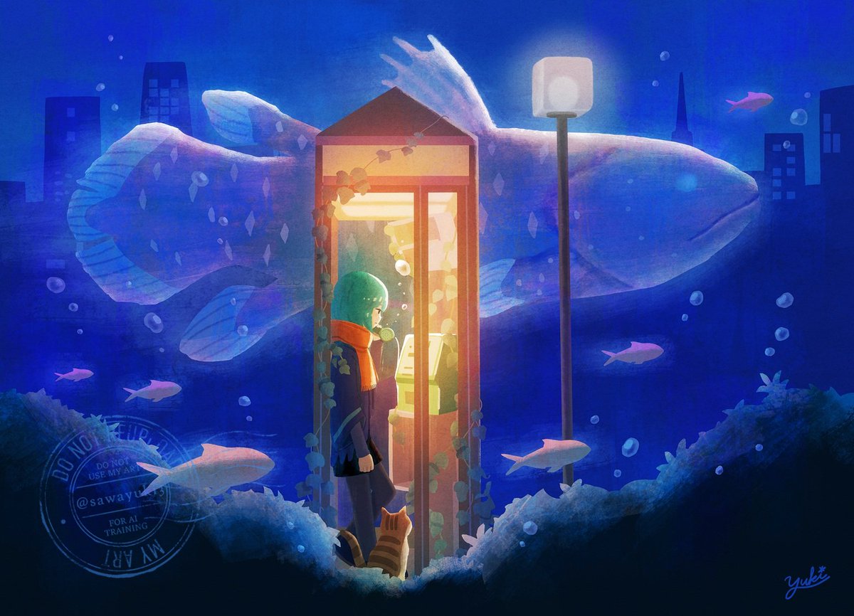 Silent Call📞🫧
沈んだ街の片隅から。