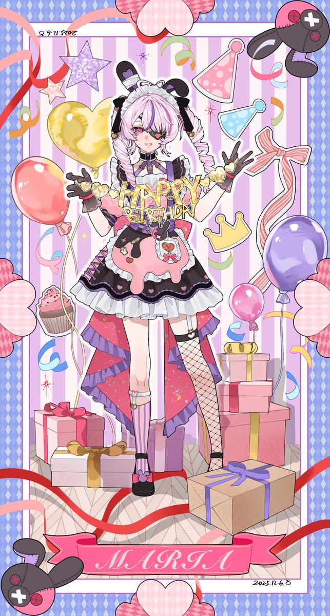 Happy birthday!!!!🍰🎉#MariringDay2025 #MariArtte
