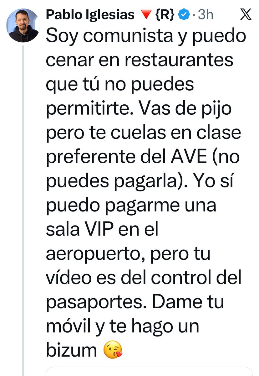Malules7532791's tweet photo. Os recuerdo que este señor vino a acabar con la casta y por eso lo votaron. Otro engaño.
Él es la casta. https://t.co/6TxS1FWrMQ