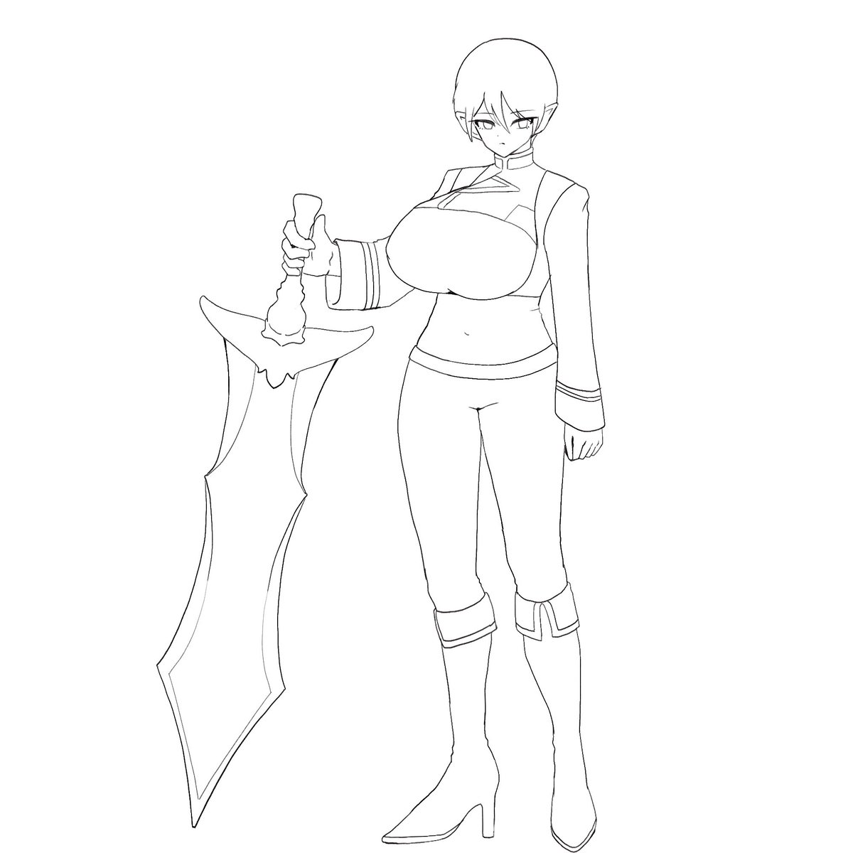 うおでっかなエクカを描きたい