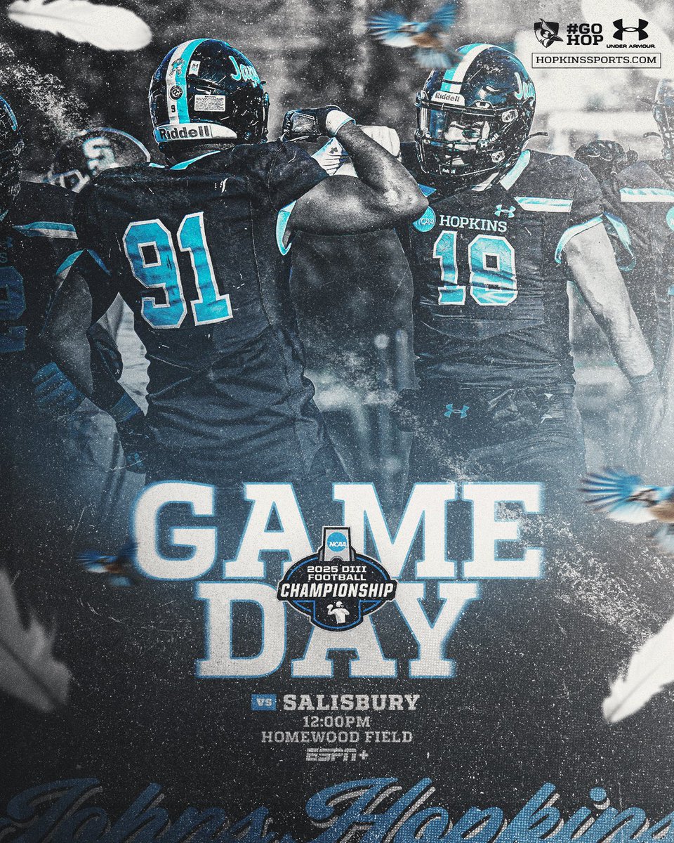 JHU_Football's tweet image. battle of the birds 🐦

round three on deck! see you soon 👀

#PrideandPoise