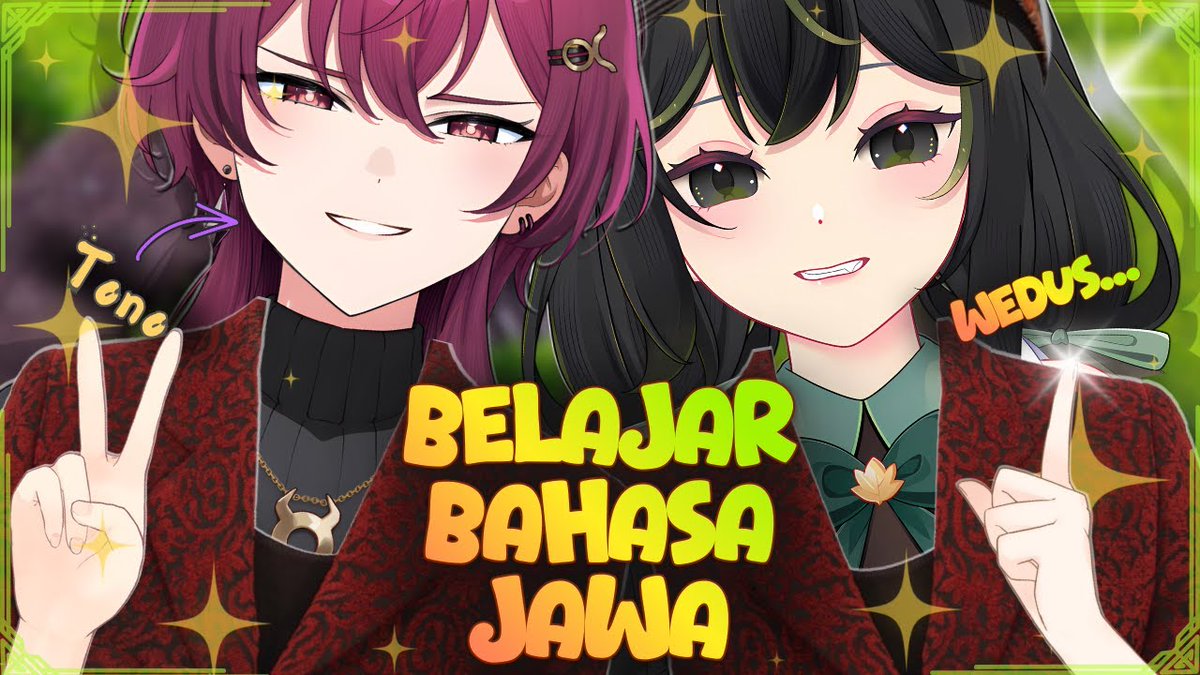 【LEARN】

Malam ini belajar bahasa jawa bareng guru <a href="/tana_jkt48v/">Tana Nona</a> ya anak anakk😎📝

🗓️Sabtu, 06 Desember 2025
🕗20:00 WIB (GMT+7)
🌪️Thalita Sylvaine YouTube Ch
🔗youtube.com/live/ti5doC8QD…

#ThalitaSylvaine #ThaLive #VTuberID