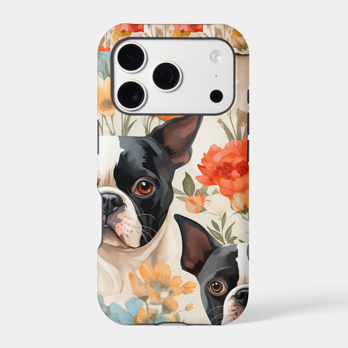 DianeAuriemma's tweet image. Dogs Floral Phone Case zazzle.com/dogs_floral_ph… via @zazzle 
#FrenchBulldogs
#FlowerBackground
#iPhone17Pro 
#ZazzlePhoneCase