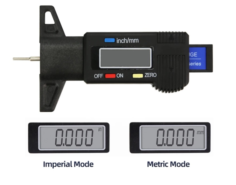 mandril_import's tweet photo. MEDIDOR DESGASTE COCADA NEUMÁTICOS  CARACTERÍSTICAS:  Marca: DIGITAL TREAD Modelo : TTP-101 Gran pantalla LCD, Clara para leer los datos. Una buena guía para indicar cuándo cambiar el neumático. Ajuste cero en cualquier posición. Mm/pulgada https://t.co/NnTIJMxkRw