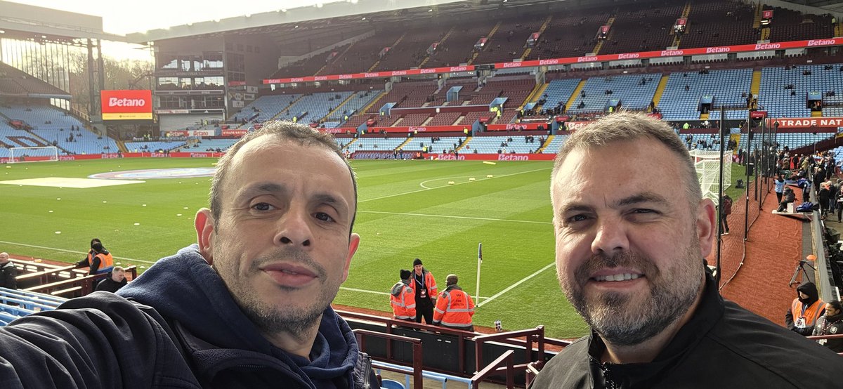 Villa away, tough game. Just following the Arsenal! 🔴⚪️