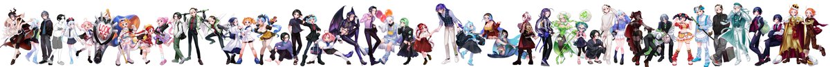 arimo922_s's tweet photo. 2025年立ち絵完走‼️46人‼️ https://t.co/xJ5CGQsG0H