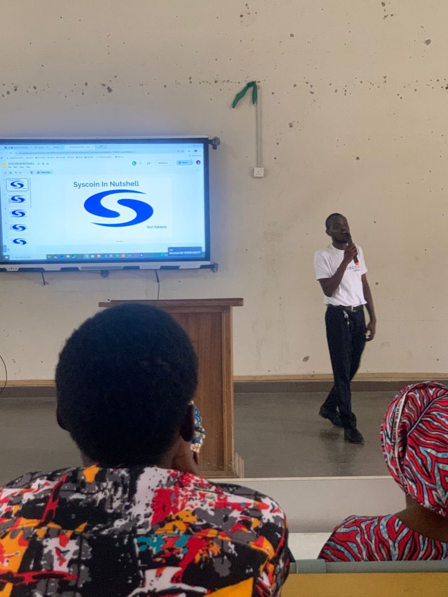 Through <a href="/Syscoin_Africa/">Syscoin Africa</a> uniabuja event I was able to know more about <a href="/SuperDappAI/">SuperDapp</a> and join the <a href="/syscoin/">Syscoin</a> super group