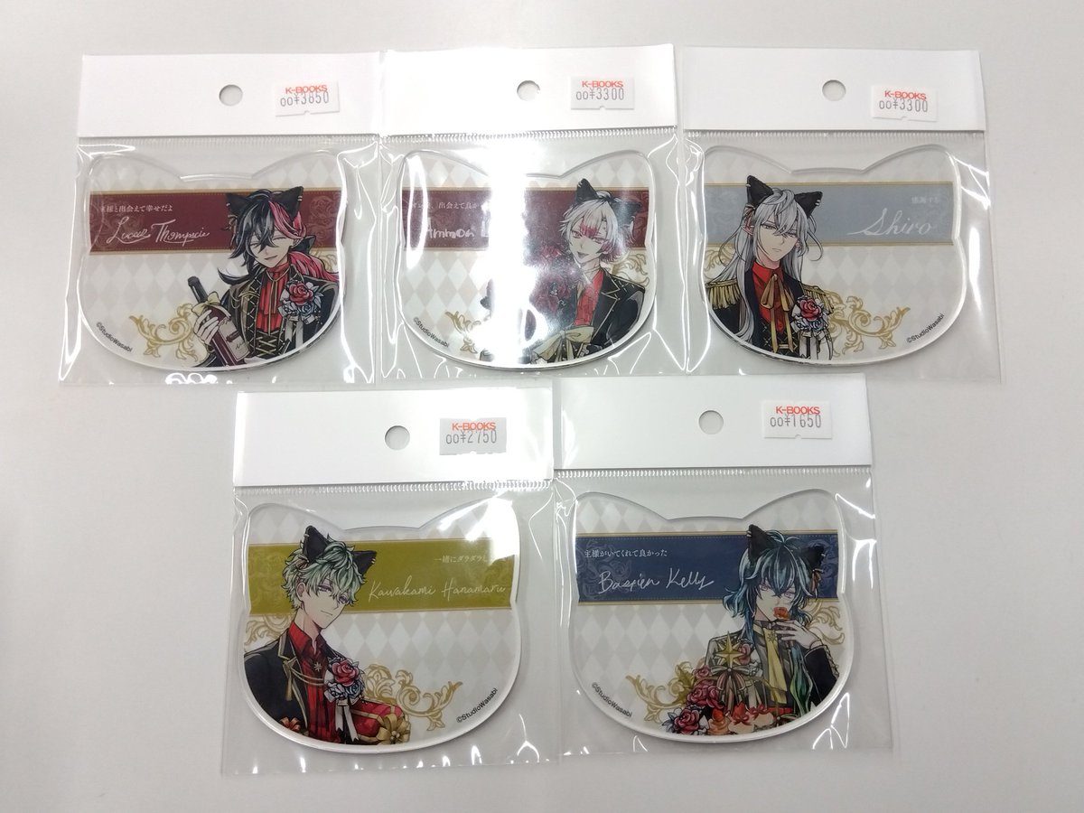 入荷情報】 悪魔執事と黒い猫ナンジャタウン アクリルコースター入荷