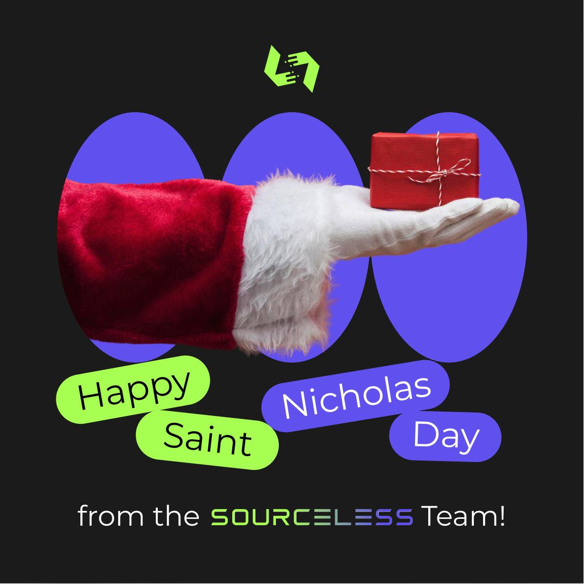 SourcelessB's tweet image. 🎅✨ Happy Saint Nicholas Day from the SourceLess Team! ✨🎅

Today we celebrate kindness, generosity, and the spirit of giving — values that connect people just as much as technology does.

May your day be warm, joyful, and inspiring. 💫

#SaintNicholasDay #SourceLess #Kindness