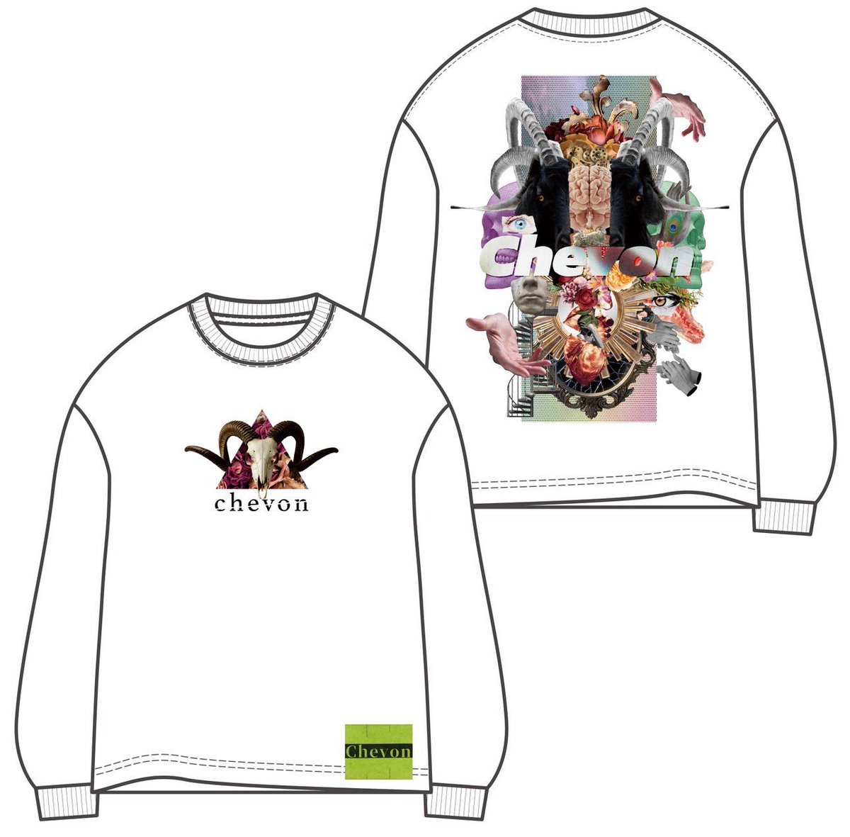 【新品未開封】Chevon コラージュアートロンT ブラック　XL Chevon コラージュアートロンT ブラックLサイズ - メルカリ