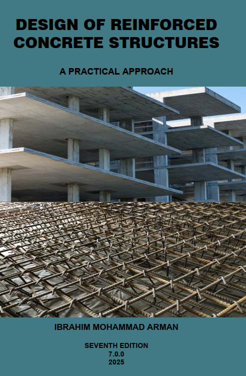 كتاب جميل ومهم جداً في التصميم الإنشائي ينصح بدراسته.  
(465 صفحة)
الكود المعتمد في الشرح : 
 (الوحدات المترية) ACI318-25
  وهو متشابه جداً مع الكود السعودي.
 للحصول على الرابط  علق ب "تم"