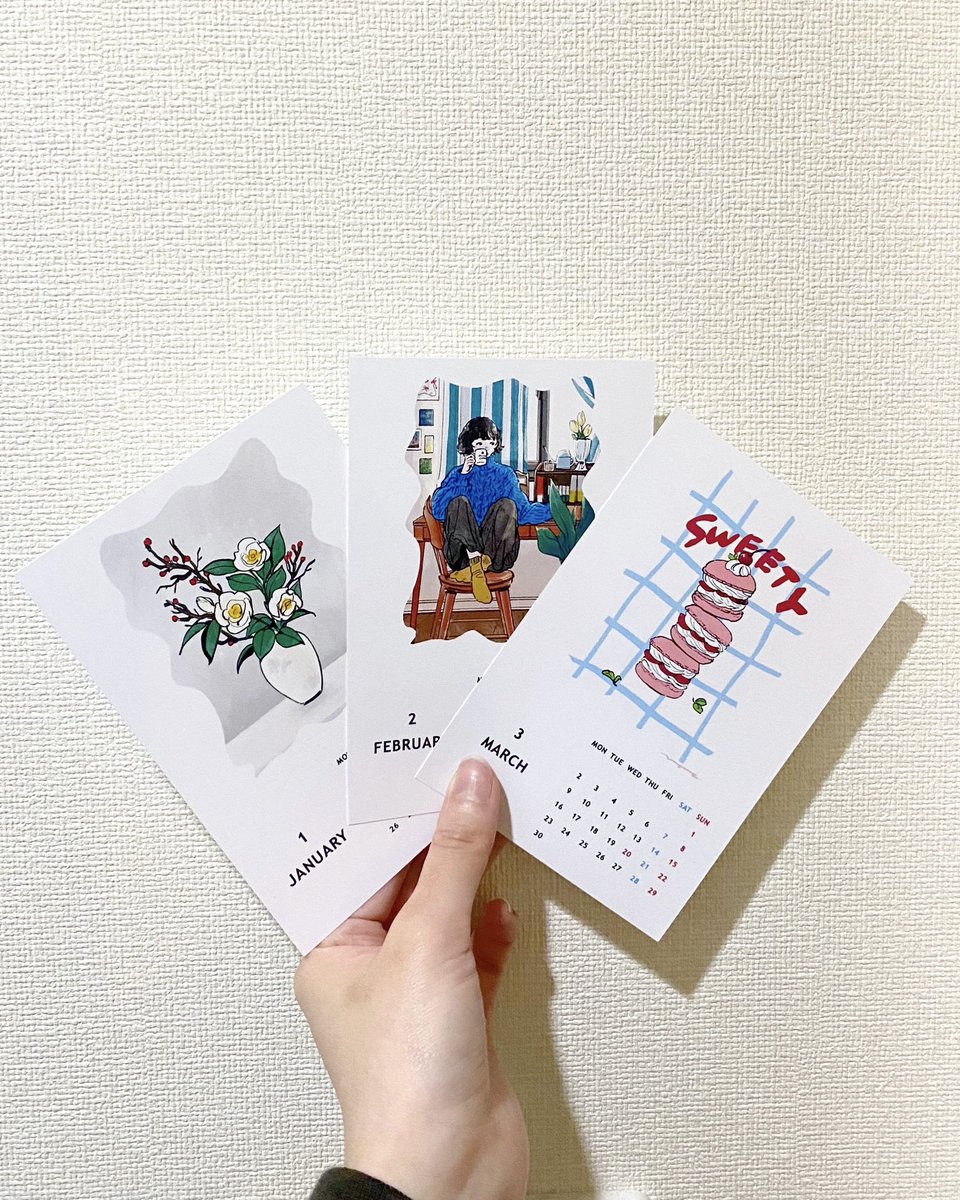 カレンダー届いたよ報告をいただいてます！みなさん喜んでくれて嬉しい､､
来年楽しんでいただけますように☺️

まだまだ販売中です〜🗓️

hykillust.thebase.in/items/126581489