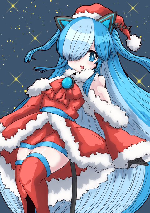 今日の日課はふぁんてぃあぷらんからミニスカサンタ衣装ビィちゃんです 