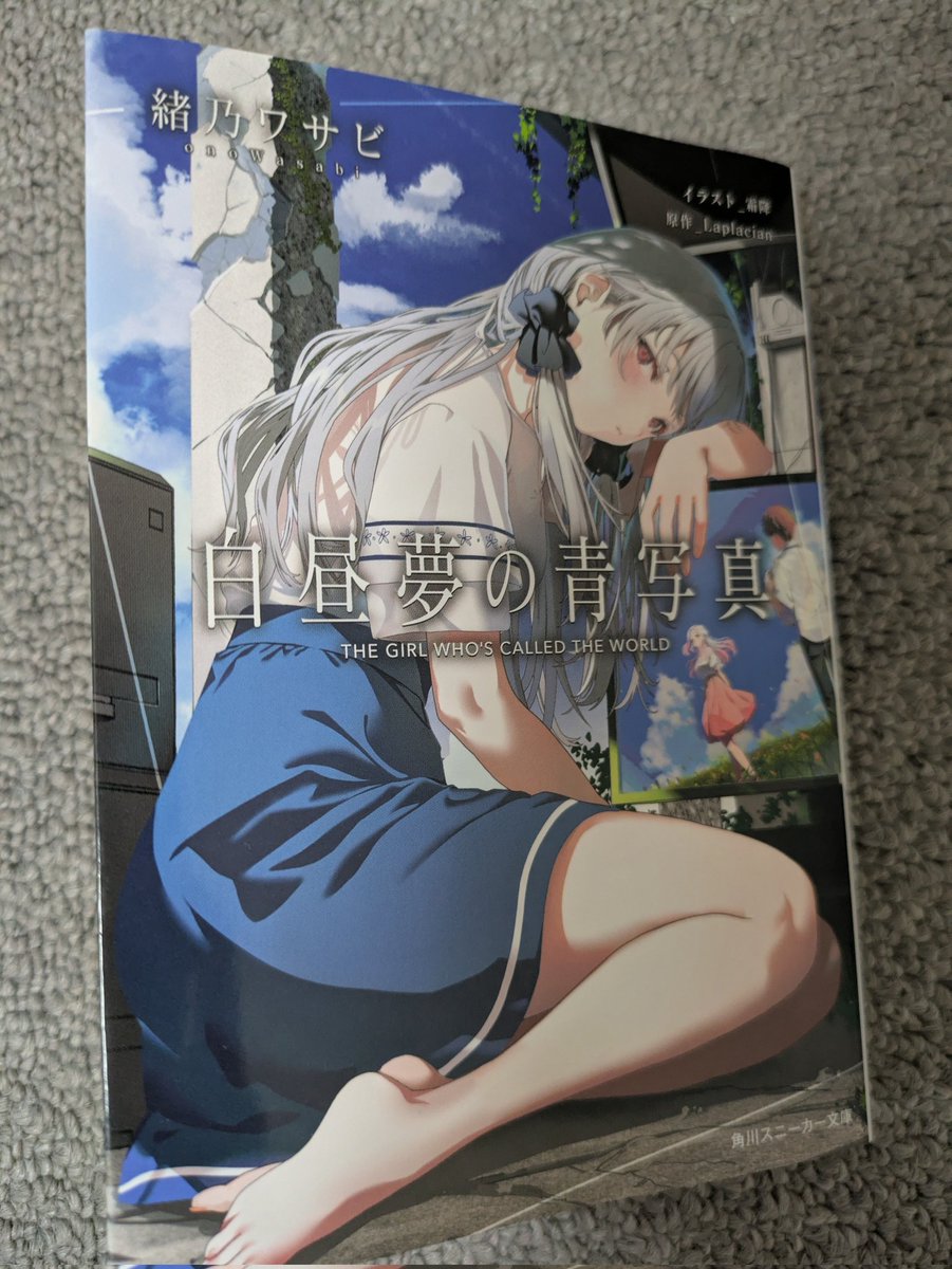 白昼夢の青写真のノベライズ版すごく面白かったので皆さん読んでみて。