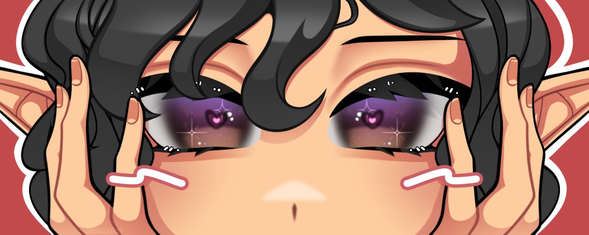 LadyKnightLynk's tweet photo. KNIGHTLINGS, LOOK. 👀✨
@WundaStarVT blessed me AGAIN with her amazing art that I commissioned and now my banner matches my PFP and I’m actually screaming.
Also—why do my eyes have hearts??
Because I’m a hopeless Link &amp; Gojo simp, duh. 💖😩 https://t.co/izzKJ8WRkj