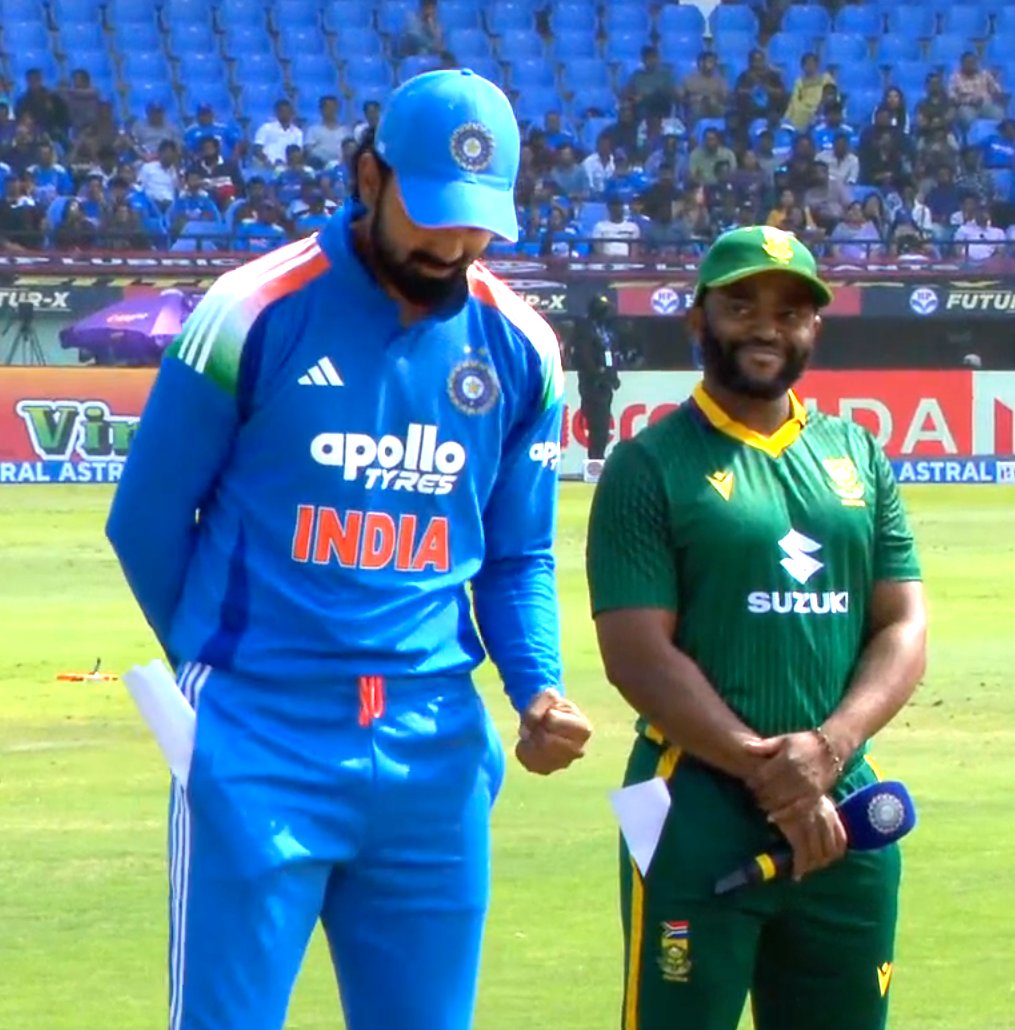 Finally we won the toss 😂😂😂😂 #klrahul 
#INDvsSA