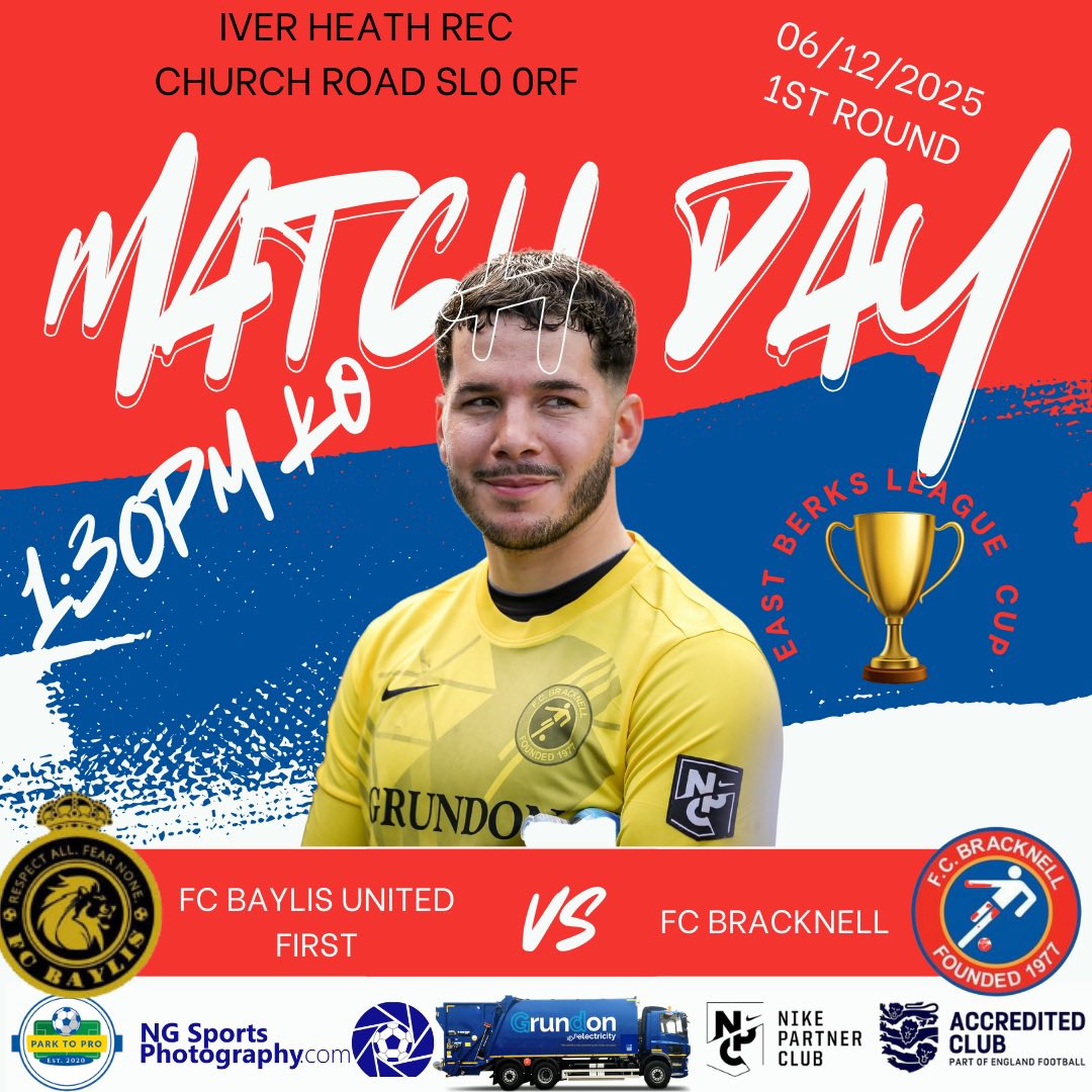 FCB_Saturday's tweet photo. 📅 Match Day
🏆 EBFL League Cup — Round 1
🆚 FC Baylis
⏰ 13:30 KO
📍 Iver Heath Rec, SL0 0RF

Let’s get the job done 💪⚽️
#MatchDay #EBFL #EastBerksFootball https://t.co/5BqaLyFlca