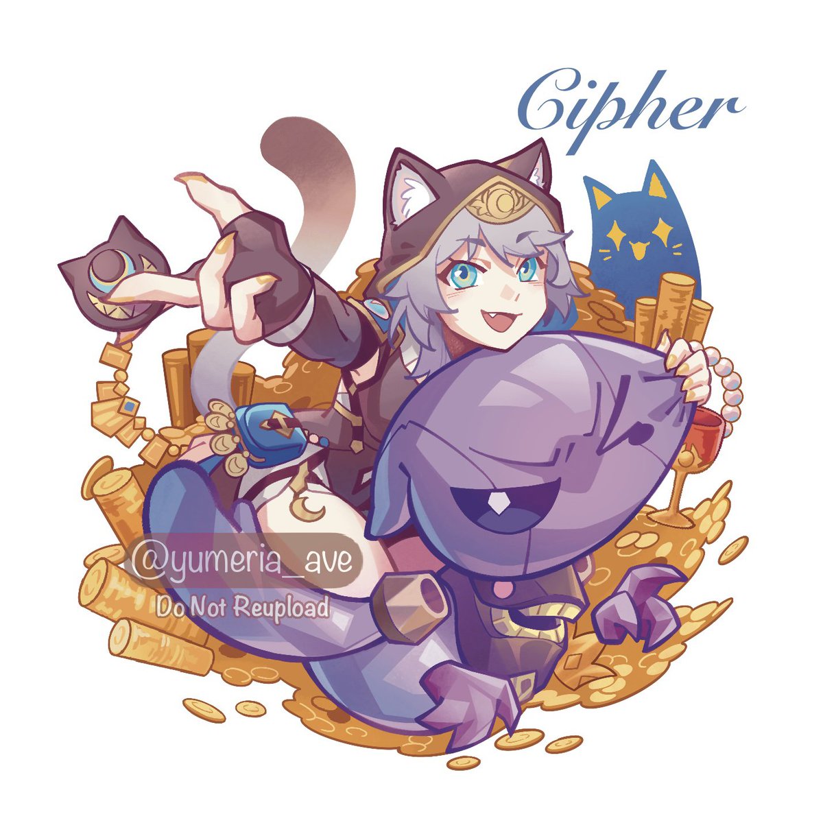 Finally finished this project with the last 2, #Castorice and #Cipher