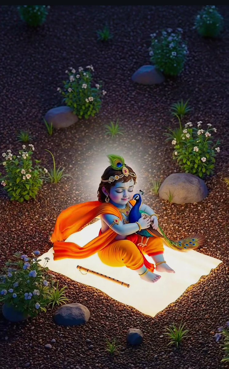 जीव की सरलता
भगवान को उसका प्रेमी बना देती है💕❤️