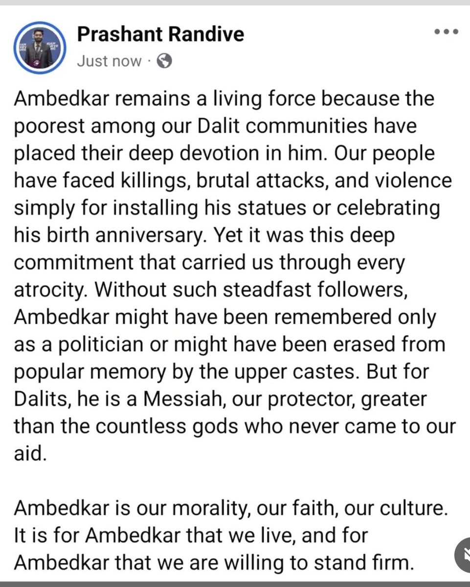 lokiakshay's tweet photo. Tribute to Babasaheb Ambedkar on Mahaparivan Diwas 🙏

Promised myself to complete reading all of his books by next year https://t.co/eaXIIIMOcp