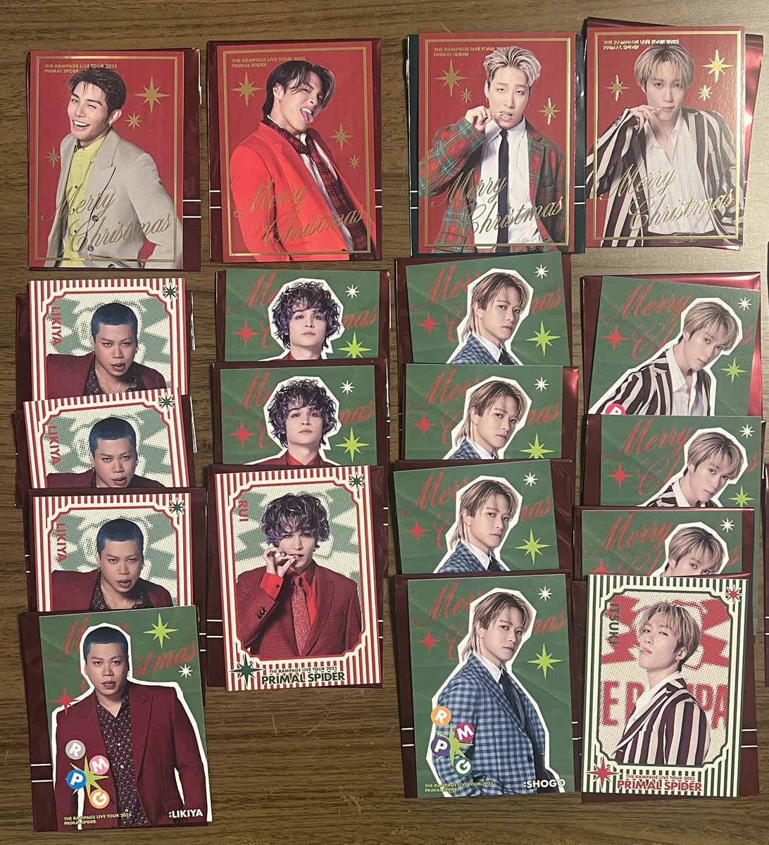 交換】 RAMPAGE 大暴年会 フォトカード （譲） シクレ A:RIKU、武知海