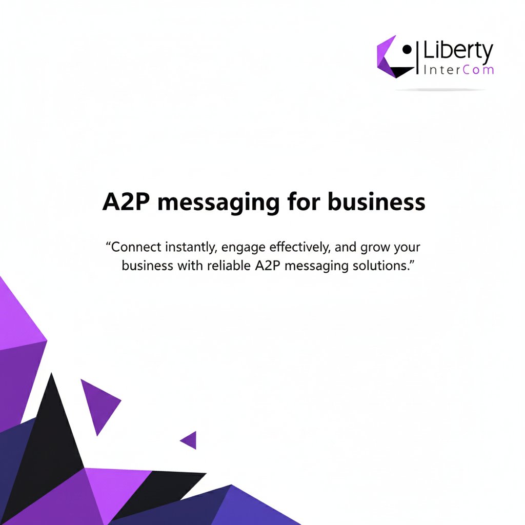 LibertyInterCo's tweet photo. From sms alert, sms marketing, to sms notification. Liberty InterCom is main provider of A2P messaging. partner with a reliable provider like us.

#A2P
#libertyintercom https://t.co/Hzppl49NVc