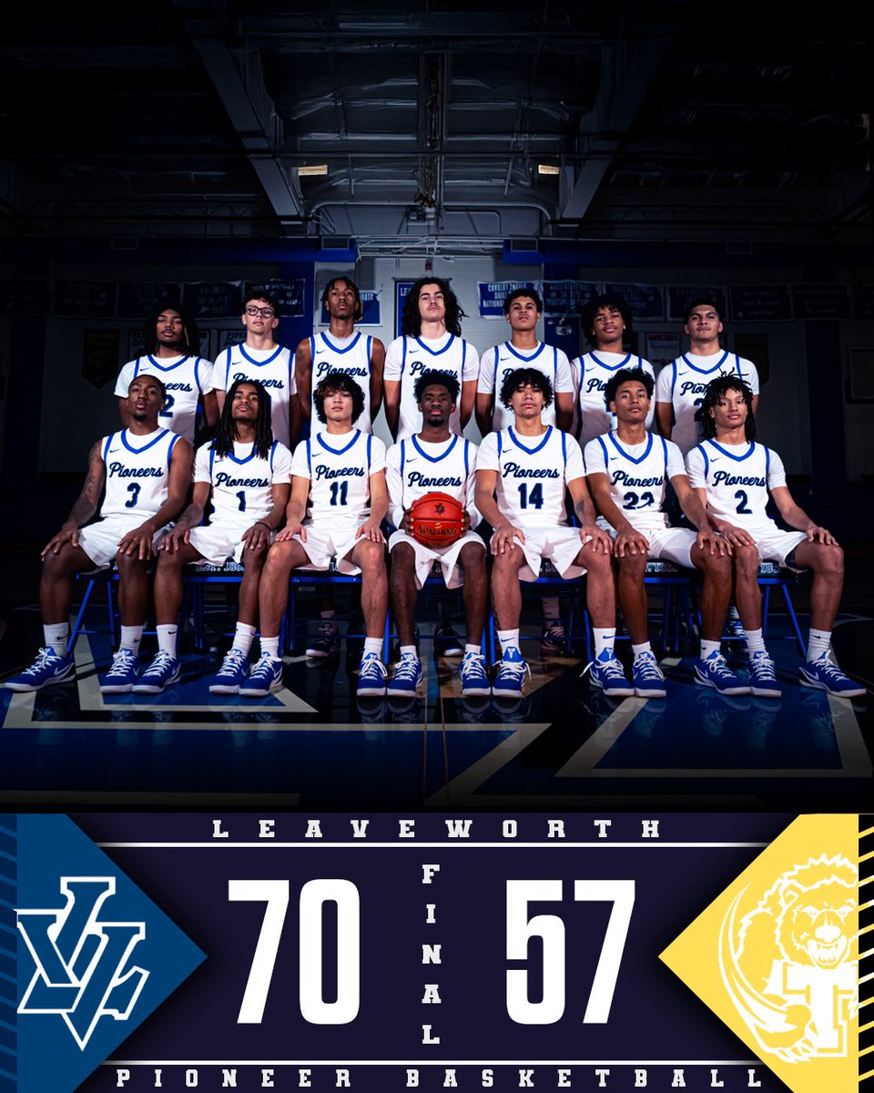 LVPioneerhoops's tweet image. Pioneers grind out a tough victory in the season opener! @GunnerAlonzo24 and @AdrianBran68100 with 21 &amp;amp; 19 pts respectively to lead the attack!  Great team win!  On to Louisburg next Friday for another tough test! 🏀 #family @LVPioneers