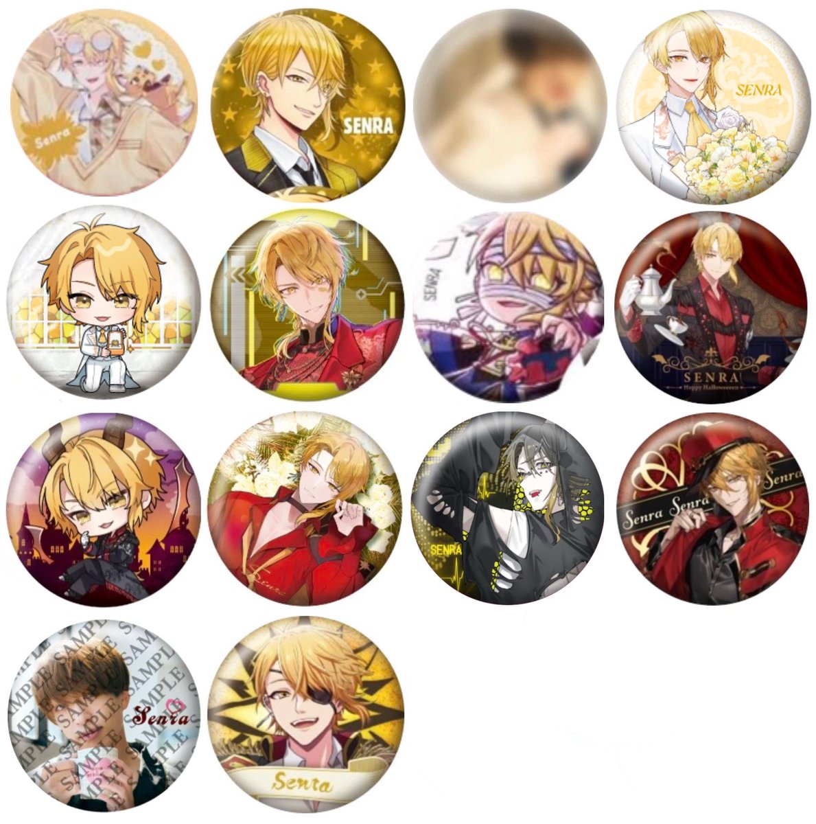 【交換/譲渡】浦島坂田船 缶バッジ

譲）画像1〜3枚目（3枚目ホロ）

求)4枚目💛（Nのみ）又は現金+送料(デフォのみ〜0.03からお譲り可能)

💛指輪はホロも求めてます
比率違い検討します

検索からでもお気軽にお声掛けください。

#浦島坂田船缶バッジ交換 #浦島坂田船缶バッジ #浦島坂田船グッズ