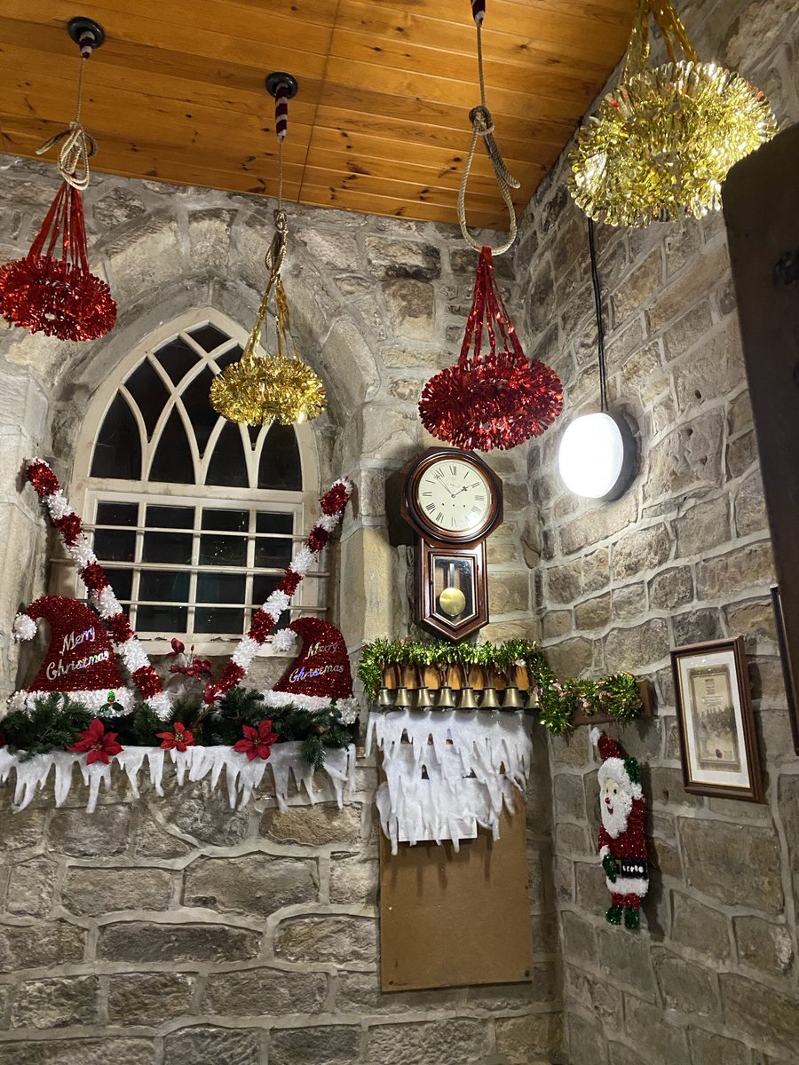 All set up for St Mary’s Christmas Fair; loads of lovely stalls, crafts, jams and chutneys, children’s activities and Santa in his grotto… all welcome; free entry and loads of food and mulled wine to keep you going too.